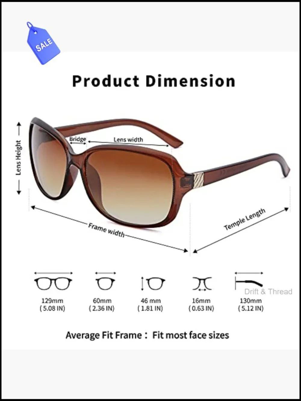 2 Pack Vintage Square Sunglasses for Women UV400 Protection Retro Shades
